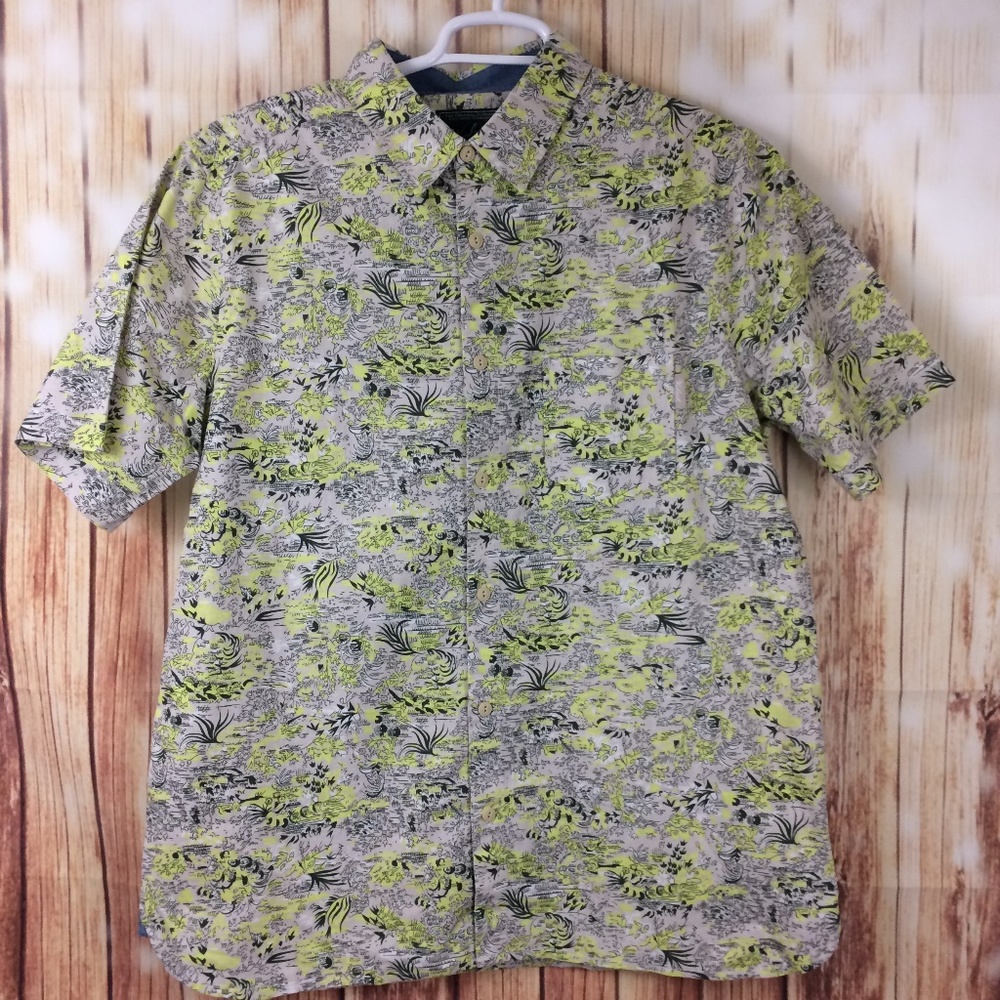 Woolrich Off Road Button Down Short Sleeve Shirt